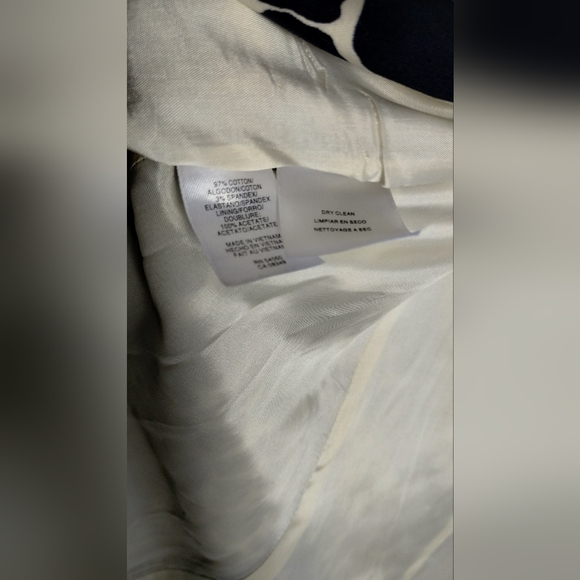 NEW Jones NY trendy jacket giraffe animal print black ivory plus size 2X cotton - Picture 6 of 11